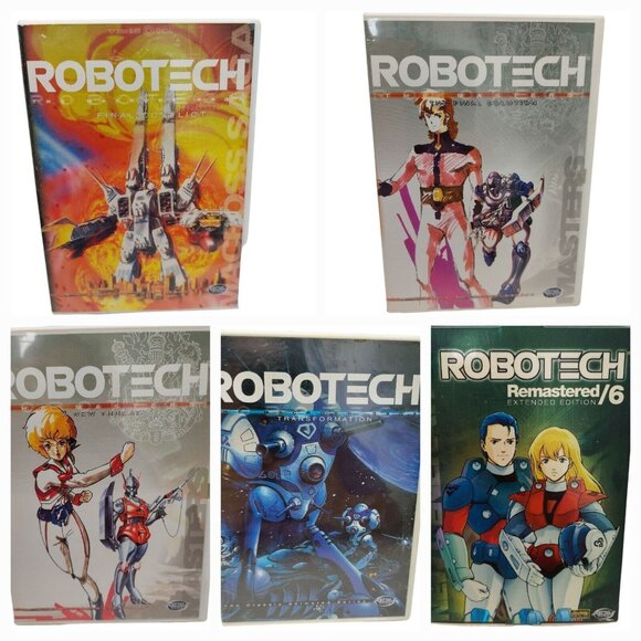 Robotech Remastered Extended Edition DVD Lot of 5 - Picture 1 of 12